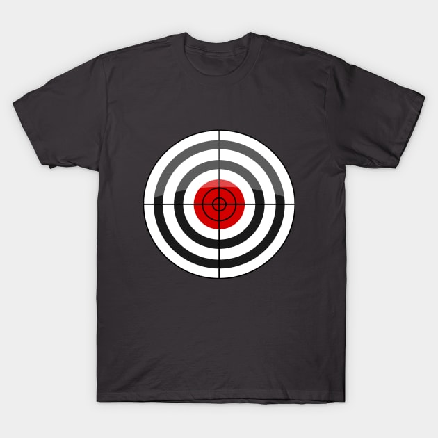 Bull's Eye Target T-Shirt by Viral Bliss